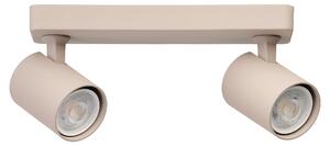 Přisazené bodové svítidlo Exo Beige béžové 2x 50 W