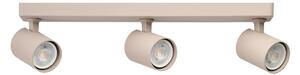 Přisazené bodové svítidlo Exo Beige béžové 3x 50 W