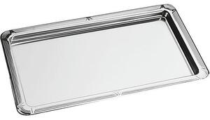 Servírovací tác podnos nerez APS Profi Line GN 1/1 53x32,5 cm, dekorovaný okraj