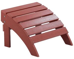 Zahradní podnožka ADIRONDACK Červená