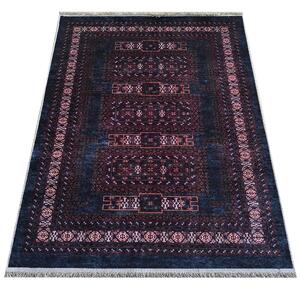Makro Abra Moderní kusový koberec protiskluzový Horeca-New 136 modrý vícebarevný Rozměr: 80x150 cm