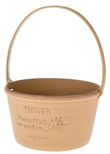 Obal na květiny eko plast Olive, 23 x 32 cm