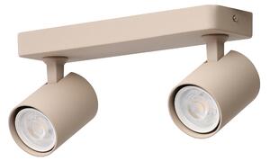 Přisazené bodové svítidlo Exo Line Beige béžové 2x 50 W