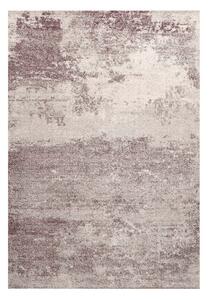 Koberec Softness stříbrný / vínový 200 × 290 cm