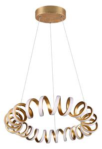 LED závěsné svítidlo ve zlaté barvě ø 55 cm Curl – Trio