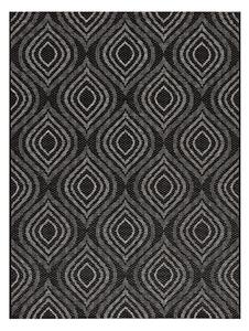 Koberec Breeze black/ clif grey 120 x 170 cm