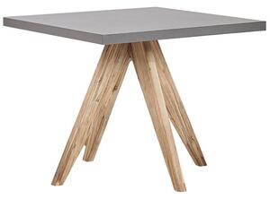 Zahradní jídelní stůl OLBIA 90 cm 90 cm Beton Šedá