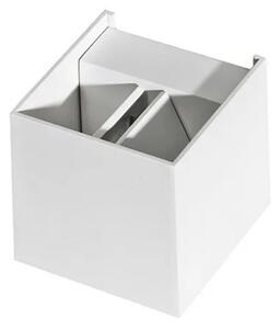 Designové nástěnné svítidlo Leticia bílé – Bílá