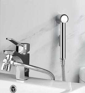Ruční sprcha pro bidetové příslušenství, sprcha pro toaletu, bidet s hadicí a adaptérem, vhodné do koupelny