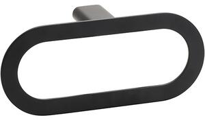 Bemeta Design ORGANIC BLACK: Držák ručníků, kruhový - 167104380