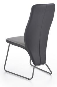 Jídelní židle K300 Halmar Černá / bílá