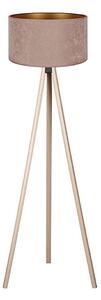 Brilagi - Stojací lampa VELVET 1xE27/60W/230V béžová