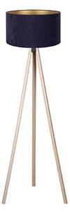 Brilagi - Stojací lampa VELVET 1xE27/60W/230V béžová/modrá