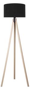 Brilagi - Stojací lampa VELVET 1xE27/60W/230V béžová/černá