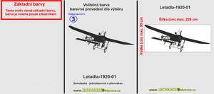 Letadla-1920-01, Samolepky na zeď