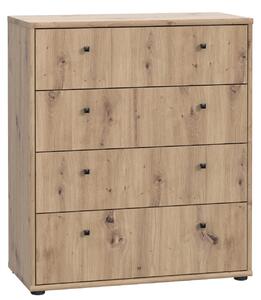 Komoda >Tembi< z dubového dřeva Artisan – 73,7 x 85,5 x 34,8 cm (š x v x h)