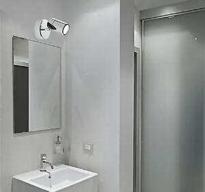 Moderní bodové svítidlo Noemie 1 chrom – Šedá