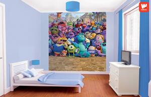 Dětské tapety, Monsters University, Walltastic - 202x243cm