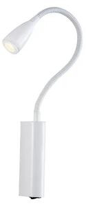LED nástěnné svítidlo Veronica bílé – Bílá