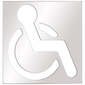 Bemeta Design Ikona - Invalidé, čtverec, lesk - 111022022