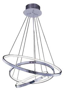Luxusní lustr Wheel 3 Dimm chrom – Šedá