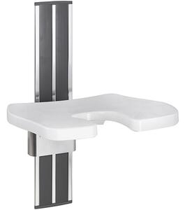 Bemeta Design HELP: Sprchové sedátko, sklopné, hliník, bílý plast - 355125147