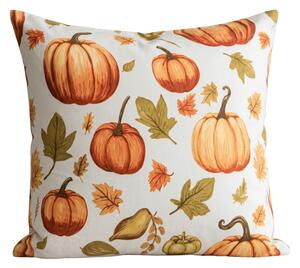 Povlak na polštář z mikrovlákna AUTUMN PUMPKINS 45x45 cm, barevný