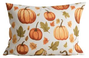 Povlak na polštář z mikrovlákna AUTUMN PUMPKINS 50x70 cm, barevný