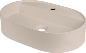 Deante Silia, granitové umyvadlo na desku 550x350x125mm, béžová, DEA-CQS_5U6B