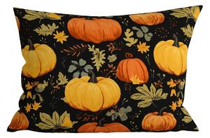 Povlak na polštář z mikrovlákna ORANGE PUMPKINS 50x70 cm, barevný