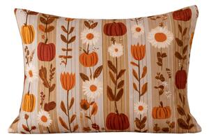 Povlak na polštář z mikrovlákna PUMPKIN STRIPES 50x70 cm, barevný