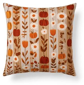 Povlak na polštář z mikrovlákna PUMPKIN STRIPES 45x45 cm, barevný