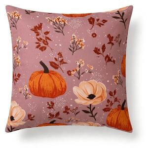 Povlak na polštář z mikrovlákna PUMPKINS ROSAVIE 45x45 cm, starorůžový