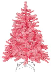 Umělý vánoční stromeček FARNHAM 120 cm Růžová