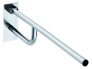 Bemeta Design HELP: Madlo, 760 mm, sklopné, s krytkou, nerez, mat - 301607092