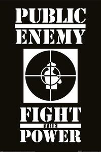 Plakát, Obraz - Public Enemy - Fight the Power