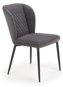 Halmar Jídelní židle K399 - šedá