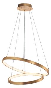 LED lustr Leon 60 zlaté – Zlatá