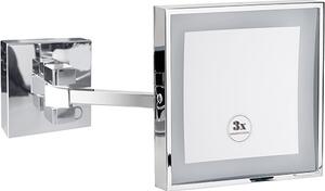 Bemeta Design Kosmetické zrcátko, 200 x 200 mm, s LED osvětlením - 116201202