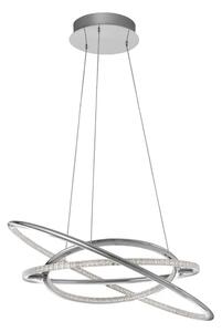 LED lustr Livorno 60 Chrome – Šedá