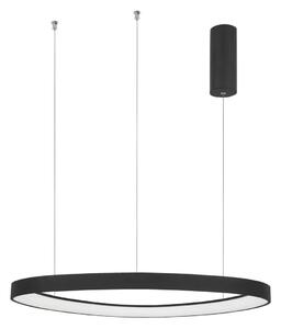 LED lustr Esteva 65 černé – Černá