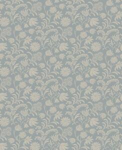 Vliesová tapeta na zeď, modrá, šedá, květinový vzor, 140317, Laura Ashley 4