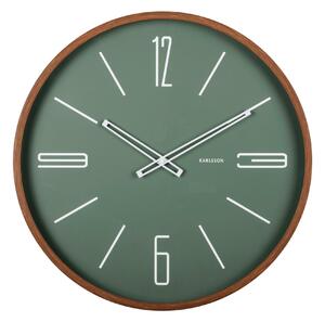 NÁSTĚNNÉ HODINY zelená 51 cm Karlsson - Nástěnné hodiny, Online Only