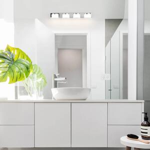 Moderní nástěnné svítidlo Sabia 51 Chrome – Šedá