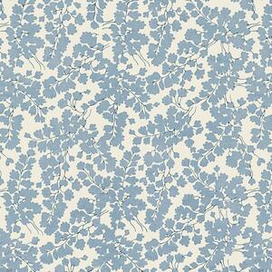 Vliesová tapeta na zeď, modrá, bílá, lístky, 122743, Laura Ashley 4