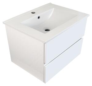 Koupelnová skříňka s keramickým umyvadlem Beneto 75