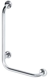 Bemeta Design HELP: Madlo, 680 mm, ve tvaru L, levé, s krytkou, nerez, lesk - 301112071