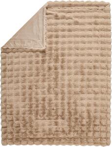 KOŽEŠINOVÁ DEKA, polyester, 150/200 cm Dieter Knoll - Deky