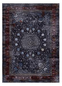 Makro Abra Kusový koberec pratelný MIRO 51600.810 Klasický Moderní protiskluzový modrý Rozměr: 80x150 cm
