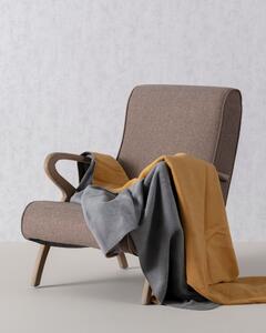 Deka Cotton Cloud 150x200cm Mustard&Grey